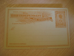 BELGIAN CONGO Etat Independant 10c Palm British Cote D'Or German SudOuest Africain Postal Stationery Card Belgium Africa - Stamped Stationery