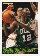 BASKETBALL NBA - OFFICIAL   CHROMO  1994/95 - DOMINIQUE WILKINS   - BOSTON CELTICS - 1990-1999