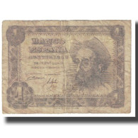 Billet, Espagne, 1 Peseta, 1951, 1951-11-19, KM:139a, AB+ - 1-2 Pesetas