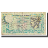 Billet, Italie, 500 Lire, KM:95, TB - Autres & Non Classés