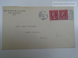 E0154   USA  Cover   1926     2+2 Cents  Cancel Philadelphia  PA  McAdoo & Allen - Other & Unclassified