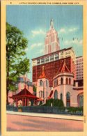 New York City The Little Church Around The Corner 1950 Curteich - Kerken