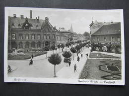AK RATHENOW Berlinerstrasse Ca.1940// D*37900 - Rathenow