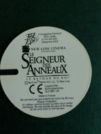 FRANCE FROMAGE CINEMA 2003 FROMAGES PERREAULT FOL EPI LE SEIGNEUR DES ANNEAUX LE RETOUR DU ROI 5 CM D - Publicitaires