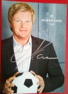 Oliver Kahn  (Germany)   Signed Card - Autogramme