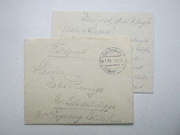 1915 , ZAMOSC , Feldpostbrief Mit Inhalt - Lettres & Documents
