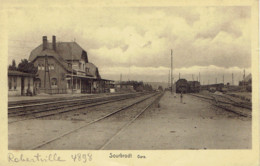 Sourbrodt Gare Du Chemin De Fer Intérieure Train - Weismes