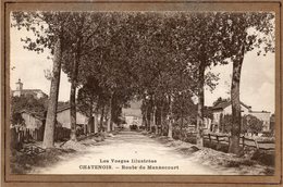 CPA - CHATENOIS (88) - Aspect De L'entrée Du Bourg Par La Route De Mannecourt En 1928 - Chatenois