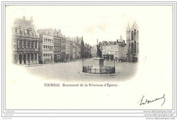 TOURNAI ..-- Monument De La Princesse D' Epinoy . 1901 Vers GAND ( Melle Marguerite Bricusse ) .   Voir Verso . - Tournai