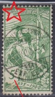 SUISSE 1900: UPU, Le 77A, Variété 'point Sur Le U De Jubilee Et Sous Le 5' - Errors & Oddities