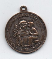 Médaille De Chaînette /San ANTONI/ LEO XIII/ 21 Mai 1892 ? / Fin XIX éme Siécle      CAN780 - Religione & Esoterismo