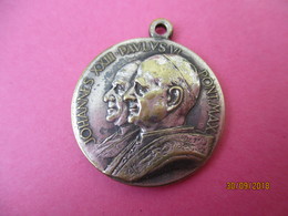 Médaille De Chaînette /VATICAN II/ Jean XXIII/ Paul Vl / 1965  CAN785 - Godsdienst & Esoterisme