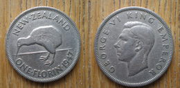 Nouvelle Zelande 1 Florin 1947 Oiseau Kiwi Bird Que Prix + Port Roi King New Zealand Que Prix + Port - Nueva Zelanda