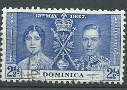 Dominique   - Yvert N° 91 Oblitéré  -  Bce 18603 - Dominica (...-1978)