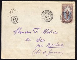 Congo Français 1907:  N° 56 (YT57) Obl. Seul S.lettre Du 16-10-1911 De Brazzaville Pour La France. Cachet D'arrivée B/TB - Covers & Documents