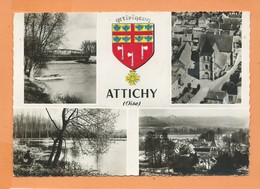 CPSM Grand Format - Attichy  -(Oise) - Multivue , Multivues - Attichy