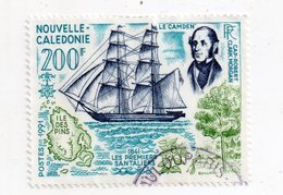 Env 1 : Nouvelle Caledonie Stamp Timbre Oblitéré 1841 Les Premiers Santaliers Le Camden - Gebraucht