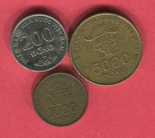 LOT3 MONNAIES DIFFERENTES TB+5,5 - Vietnam