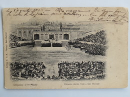 C.P.A. : 34 BEZIERS : Théâtre "Dejanire Décide Yole à Fuir Hercule", 2ème Acte, Timbre En 1903 - Beziers