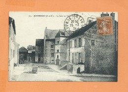 CPA - MONTEREAU - La Cour Du Vieux Chateau - Montereau