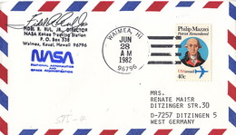 1982 USA  Space Shuttle  Columbia STS-4 Mission  Orig.signed Commemorative Cover - Noord-Amerika