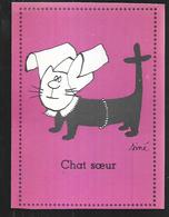 Cpm St004603 Siné Chat Soeur , Chasseur, Religion Et Chasse !, Ancienne édition - Sine