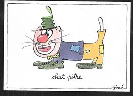 Cpm St004616 Siné Chat Pitre , Chapitre, Clown,  , édition De 1979 - Sine