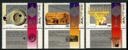 1993	Israel	1282-1284	Hanukka		4,40 € - Gebraucht (mit Tabs)