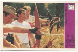 Archery - SVIJET SPORTA CARD, Special Issued, 1981. - Archery