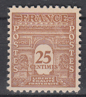 FRANKRIJK - Michel - 1944 - Nr 641 - MH* - 1944-45 Arco Di Trionfo