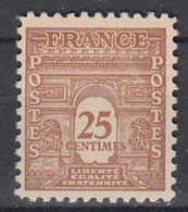 FRANKRIJK - Michel - 1944 - Nr 641 - MH* - 1944-45 Triumphbogen