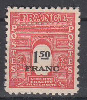 FRANKRIJK - Michel - 1945 - Nr 655 - MH* - 1944-45 Arc De Triomphe