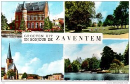 Zaventem Groeten Uit Bonjour De Zaventem Verstuurd Naar Rotterdam Kerk Vijvers Gemeentehuis - Zaventem