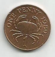 Guernsey 1 Penny 1989. - Guernsey