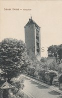 Germany - Schwabisch Gmund - Konigsturm - Damaged Postcard - Schwäbisch Gmünd