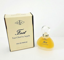 Miniatures De Parfum  FIRST De VAN CLEEF & ARPELS     EDP  5  Ml  + Boite - Miniatures Femmes (avec Boite)