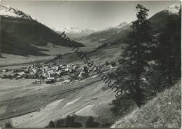 Zuoz - Foto-AK Grossformat - Verlag Engadin Press AG Samedan Gel. 1952 - Zuoz