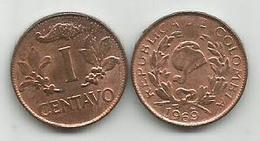 Colombia 1 Centavo 1969. Vf - Kolumbien