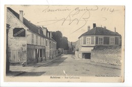 21959 - Achères Rue Coffinières 1914 - Acheres