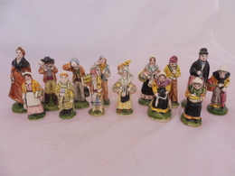 FEVE FEVES - 15 SANTONS - SIGNE MAURIN 9.5 Cm De Hauteur Et 6 Cm - Frühe Figuren