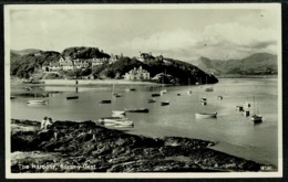 Ref 1285 - 1958 J. Salmon Real Photo Postcard - The Harbour - Borth-y-Gest Caernavonshire Wales - Caernarvonshire
