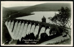 Ref 1286 - Early Real Photo Postcard - Graig Goch Dam - Elan Valley Radnorshire Wales - Radnorshire