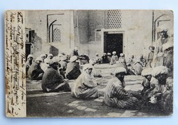 C.P.A. : Ouzbékistan: SAMARKAND, SAMARCANDE, La Lecture De Coran à Réguistan,The Reading The Quran Timbre En 1910 - Ouzbékistan