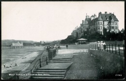Ref 1287 - Early Postcard - West Parade & Colwyn Bay Hotel - Caernarvonshire Wales - Caernarvonshire
