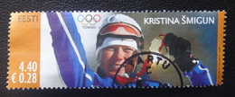 Estonia 2006  Stamp Torino-2006. Olympic Winners Mi 548 Used Stamps  (o) ALB - 62 - 26- 6 - Hiver 2006: Torino