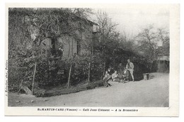 CPA  86 VIENNE  ST. MARTIN-l'ARS  Café De Jean Clément A La Brunetière - Autres & Non Classés