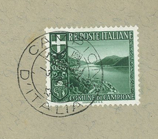 Campione D'Italia 1946 Wappen Schnecke Tessin Exklave Lugano Mussolini (1933) - 1946-47 Corpo Polacco