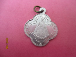 Médaille De Chaînette/Notre Dame De MARIENTHAL/Marie Conçue Sans Péché/Aluminium/Losange Tréflé/ Vers 1920-1950  CAN803 - Religion &  Esoterik