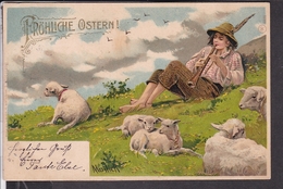 Künstlerpostkarte Mailick  , Ostern  1902 - Mailick, Alfred