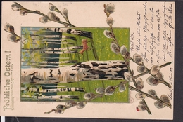 Künstlerpostkarte Mailick  , Ostern  1902 - Mailick, Alfred